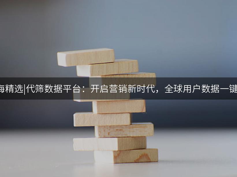 Like出海精选|代筛数据平台：开启营销新时代，全球用户数据一键生成！